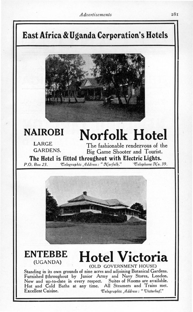 advertisements for hotels