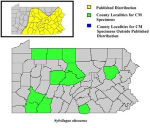 Pennsylvania Counties for Appalachian Cottontail
